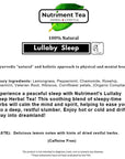 Nutriment Lullaby Sleep Herbal Tea