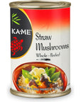 KaMe StirFry Vegetables Straw Mushrooms 15 Ounce