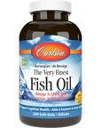 Carlson - The Very Finest Fish Oil, 700 mg Omega-3s - 240 Softgels