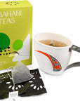 Bahari Teas  Premium Kenyan Green Tea  Antioxidant Rich Bright Brisk Unique Beverage Hot or Cold 20 Tea Bags