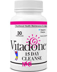 Vitadone Cleanse - to Be Taken Digestive Cleansing Supplement - 30 Capsule