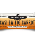 Thunderbird Energetica Energy Bars, Bar Cashew Fig Carrot, 1.7 Ounce, Fruit & Nut Nutrition Bars - No Added Sugar, Grain and Gluten Free, Non-GMO, 6 Pack