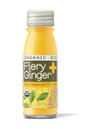 Greenhouse Juice Organic Fiery Ginger Wellness Shots 12-Count 60ml Glass Bottles