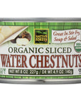 Native Forest Water chestnut Sliced  8 oz