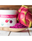 KOYAH  Organic Freezedried Pink Dragon Fruit Powder 1 Scoop  14 Cup Fresh 30 Servings often called Pitaya 180 g 635 oz