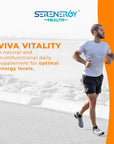 Serenergy Health Viva Vitality - Energy and Longevity Multifunctional Dietary Supplement - Recharge Formula to Boost Energy Levels and Endurance - Support Vitality, Mental Focus (60 Capsules)