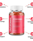 DREAVIO Keto ACV Gummies - Sugar Free ACV Keto Gummies for Weight Loss Apple Cider Vinegar Gummies Advanced Weight Management Loss Vegan Gummies for Detox Cleanse, Women & Men - 120 Gummies