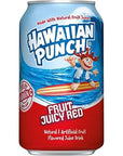 Hawaiian Punch Fruit Juicy Red 12 fl oz Pack of 6