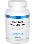 Douglas Laboratories Calcium-D-Glucarate (500 mg.) | Support Against Environmental Toxins and Excess Steroid Hormones | 90 Capsules