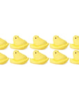 Marshmallow Peeps Yellow Chicks 10 Ct Tray  Pack of 4