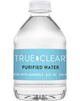 True Clear TC54595 True Clear Purified Bottled Water 8 fl oz Bottles 24Carton TC54595