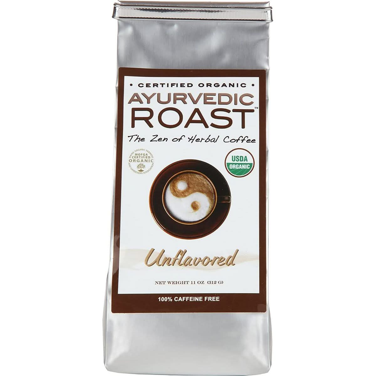 Ayurvedic Roast  Top Caffeine Free Certified Organic Coffee Substitute  Natural Grain Beverage and Herbal Blend that is a Great Non Acidic Coffee Alternative