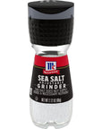 McCormick Sea Salt Grinder, 2.12 oz