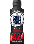 World Group Packing Solutions Fairlife Core Power Elite 42g High Protein Milk Shakes Variety 6 Pack  Vanilla Chocolate Strawberry  Ready to Drink for Workout Recovery 14 Fl Oz