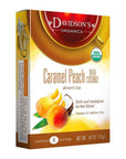 Davidsons Organics Caramel Peach with Coconut 8count Tea Bags Pack of 12