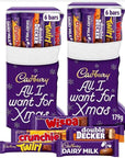 Cadbury Christmas Chocolate Stocking Selection Gift Box - 2 Count