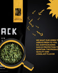 BLACK ERVA  Brazilian Yerba Mate Terere  Selected Herbs  Longlast Flavor  17637 OZ 500g Burrito