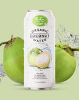 CoCo Joy All Organic Coconut Water Natural and Fresh NutrientRich CoconutWater Drink with Electrolytes Potassium and Other Nutrients 11 Fl Oz Pack of 12