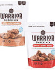 BeeFree Warrior Mix Gluten Free Granola Hagens Berry Bomb 9 Ounce and Bobs Salted Caramel 9 Ounce Bag Bundle