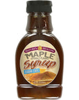 Natures Hollow Sugar Free Syrup Gluten Free and Keto Pancake Syrup  25 Cals Per Serving Healthy Breakfast for Diabetics and LowCarb Lovers  8oz Sugar Free Maple Syrup