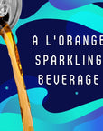 The Simpsons Duff A LOrange Sparkling Beverage 2 Pack Wonderful Orange Flavor with 2 GosuToys Stickers