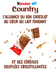 Ferrero Kinder Country  40 Single Bars