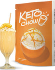 Keto Chow Orange Cream  Keto Meal Replacement Shake Powder  Nutritionally Complete  Low Carb  Delicious Easy Meal Substitute  Protein Rich You Choose The Fat  21 Meal Serving