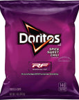 Doritos Flavored Tortilla Chips, Reduced Fat Spicy Sweet Chili, 72 Count