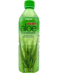 Iberia Aloe Vera Drink with Aloe Vera Pulp - Original - 16.9 fl oz (Pack of 24)