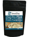 Natural Zing ZingPro Protein Powder Blend, ZP1 (Raw, Organic) 8 oz