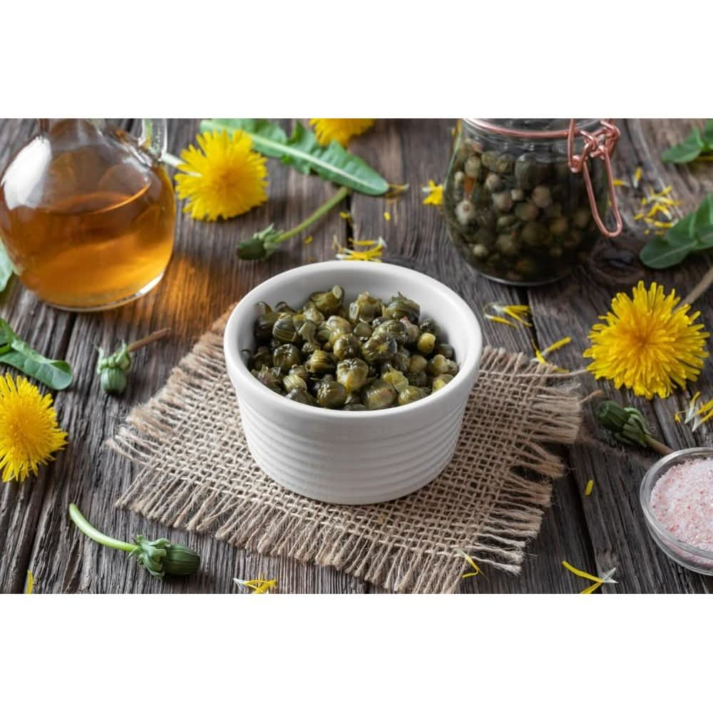 Sanniti Spanish Non Pareil Capers in Vinegar and Salt Brine  335 oz