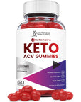 Justified Laboratories Ketonaire Keto ACV Gummies 1000MG Vegan Non GMO with Pomegranate Juice Beet Root B12 60 Gummys