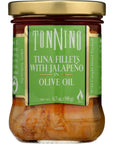 Tonnino Tuna Fillets  Jalapeno Olive Oil  Case of 667 Oz6