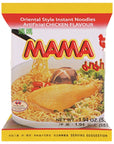 MAMA Oriental Style Instant Noodles Artificial Chicken Flavor 194 Ounce each Pack of 10