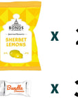 Bonds of London SHERBET LEMONS Flavored British Import 2 Pack WBundle Bonanza Candy