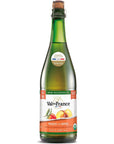 Val de France NonAlcoholic Reduced Calorie Organic and OU Kosher Sparkling Juice Peach 254 Fl Oz 1 bottle