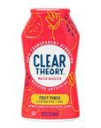 Clear Theory Water Flavoring Drops with Electrolytes Water Enhancer Liquid Flavored Water Drink Mix Hydration for Kids Vegan Gluten Free Low Calorie Fruit Punch 4 Pack 162 Fl Oz Bottles