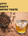 Korean Roasted Barley Tea 400g14oz Roasted Barley Grown in Korea Mugicha Boricha Traditional Tea for Cold or Hot water Healthy Drink Pack of 1 with Zipper Bag