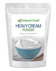 Z Natural Foods Heavy Cream Powder NutrientRich Delicious Dry Cream with a Durable Shelf Life Perfect for Coffee Cake Dessert and Recipes KetoFriendly NonGMO GlutenFree Kosher 1 lb