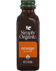 Simply Organic Orange Flavor Certified Organic  2 oz  Pack of 1