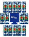 Pack of 14 Heineken 00 NonAlcohol Great Taste Zero Alcohol 112 Fl Oz Miras Trademark Foam Can Cooler Included