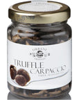 Urbani Truffles Shaved Summer Black Truffle Carpaccio  Exquisite Slices for Sauces Pasta Risotto  Italian Finest Premium Quality  Fresh Black Truffles  26 Oz