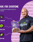 ALPINO Peanut Butter Super Oats Chocolate  21 High Protein  Made with Rolled Oats Chocolate Peanut Butter  Cocoa  No Added Sugar  Salt  GlutenFree  Vegan 352 oz