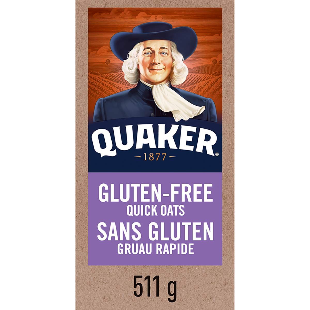 Instant Quaker Oats Quaker GlutenFree Quick Oats 511g  Imported from Canada