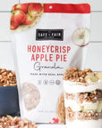 The Safe  Fair Food Company Honey Crisp Apple Pie Granola Cereal  12 oz "hr55  0Ak