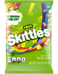 Skittle Sours Candy  Pack of 2  Smiling Sweets  Sour Outside and Sweet Inside  Bite Size Candy  Perfect for Sharing  Strawberry Grape Orange Lemon and Lime