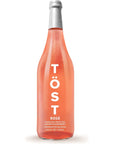 TOST ROSE AllNatural AlcoholFree Sparkling Beverage 254 Fl Oz Pack of 6