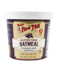 Bobs Red Mill Blueberry Hazelnut Oatmeal Cup 25 Ounce Pack of 6