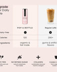 Pop  Bottle Classic  Vanilla Oat Milk Lattes  Cold Brew Marine Collagen  Antioxidants MCT Oil Organic Dairy Free Gluten Free Lightly Sweetened with Dates  8 Fl Oz Pack of 12 6 Each