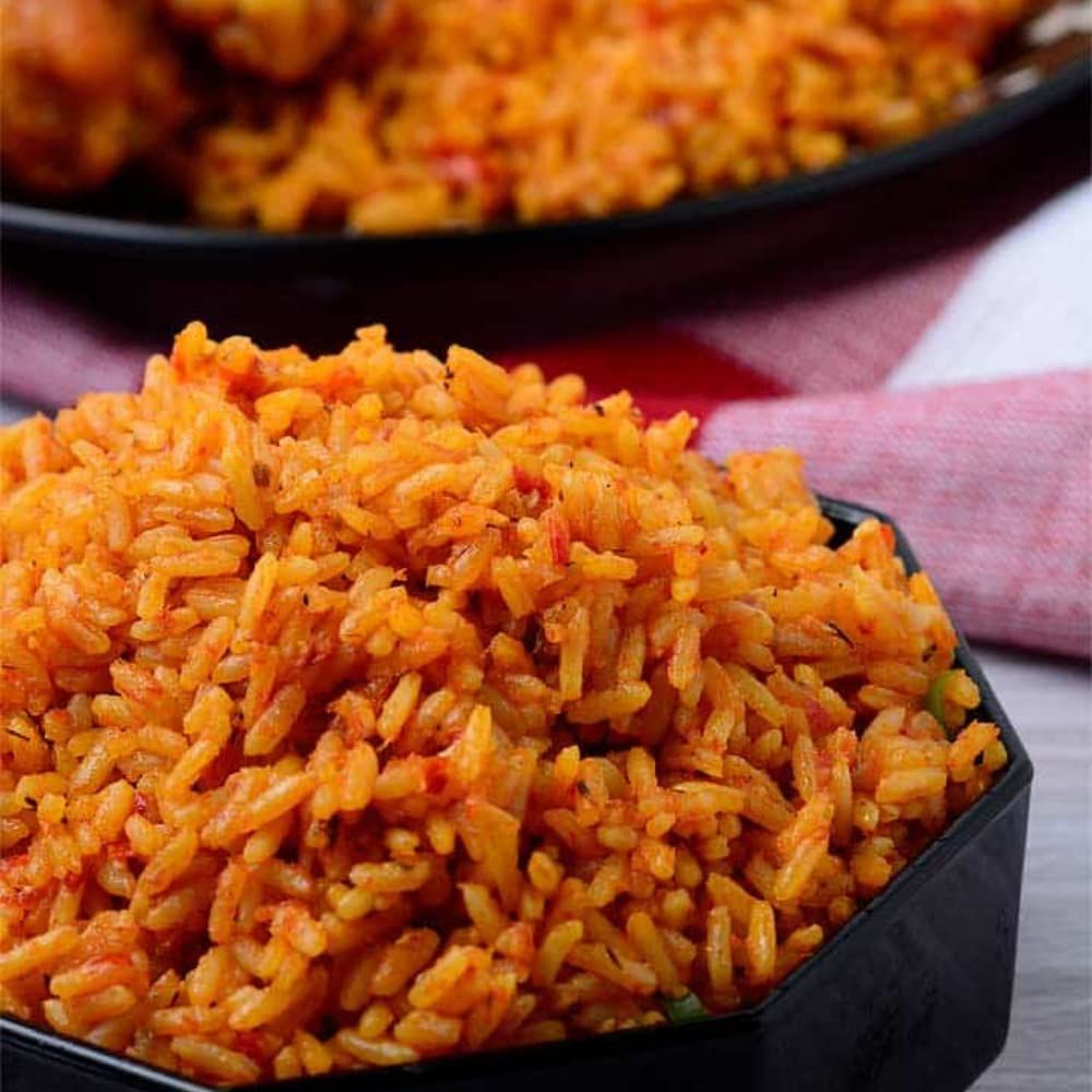 Colour Flavour Jollof Rice Spice  Tasty Smoky Jollof Rice in Minutes  The Perfect Seasoning for Rice  Made with Herbs and Superfoods  The Only RIGHT Jollof Rice Spice You will Ever Need